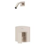 Pfirst Modern Shower Only - Brushed Nickel